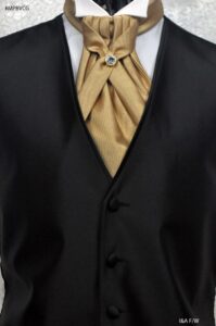 Gold Tuxedo Ties Accessories