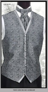 Groom Tuxedo Vest Tie