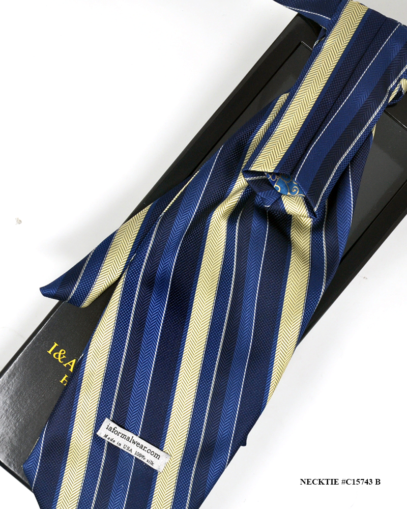 Men's Silk Cravats - I & A Formalwear