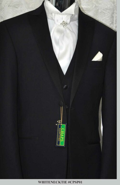 Groom white tie