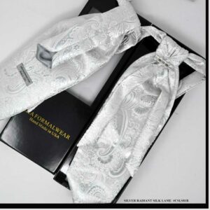 Tuxedo Silver ties