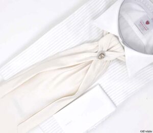 Italian White Tuxedo Shirt