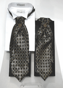 Wedding Groom's Ascot Tie