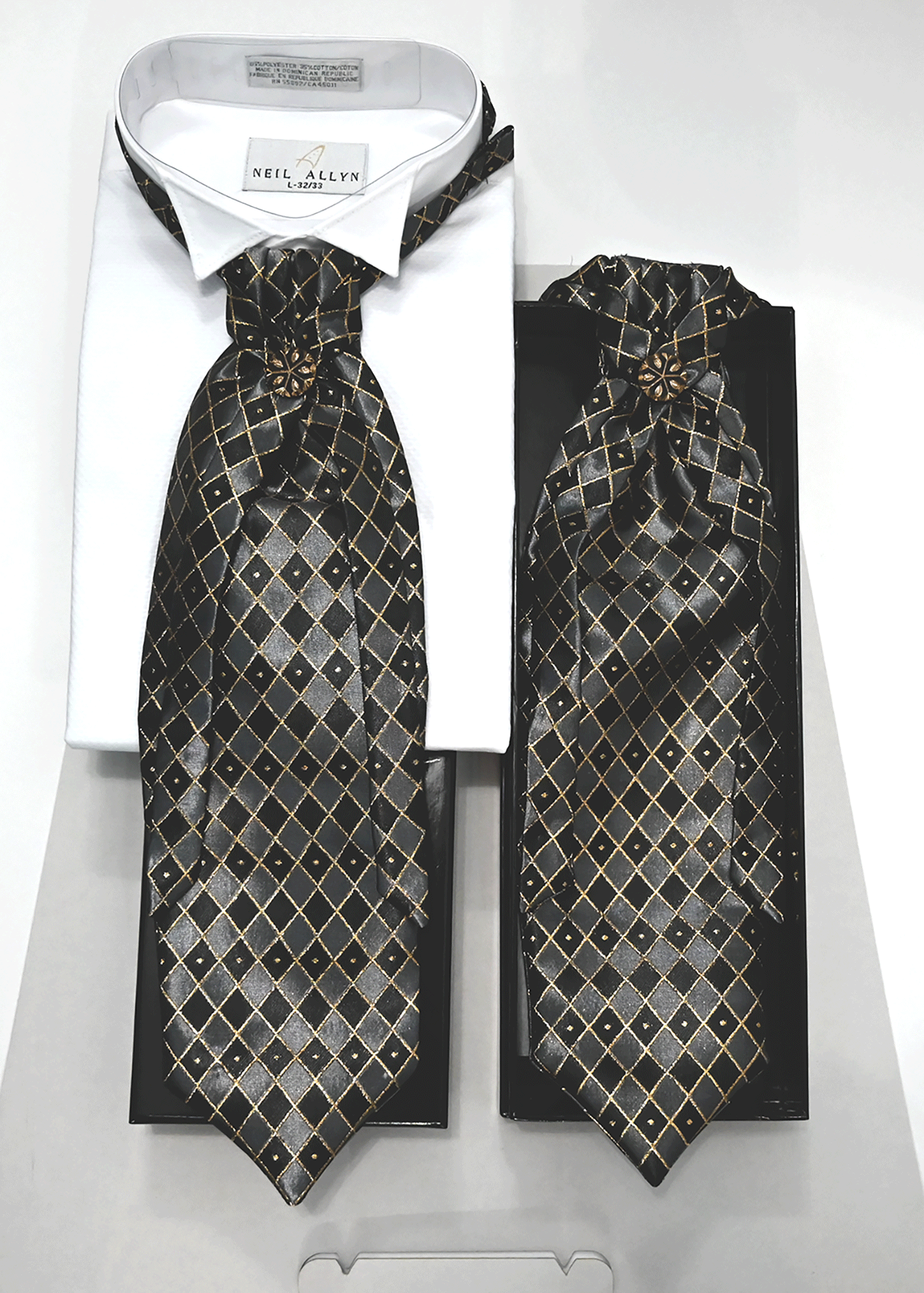 Wedding Groom's Ascot Tie Wedding Groom's Ascot Tie