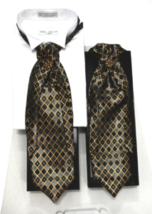 Wedding Groom's Ascot Tie