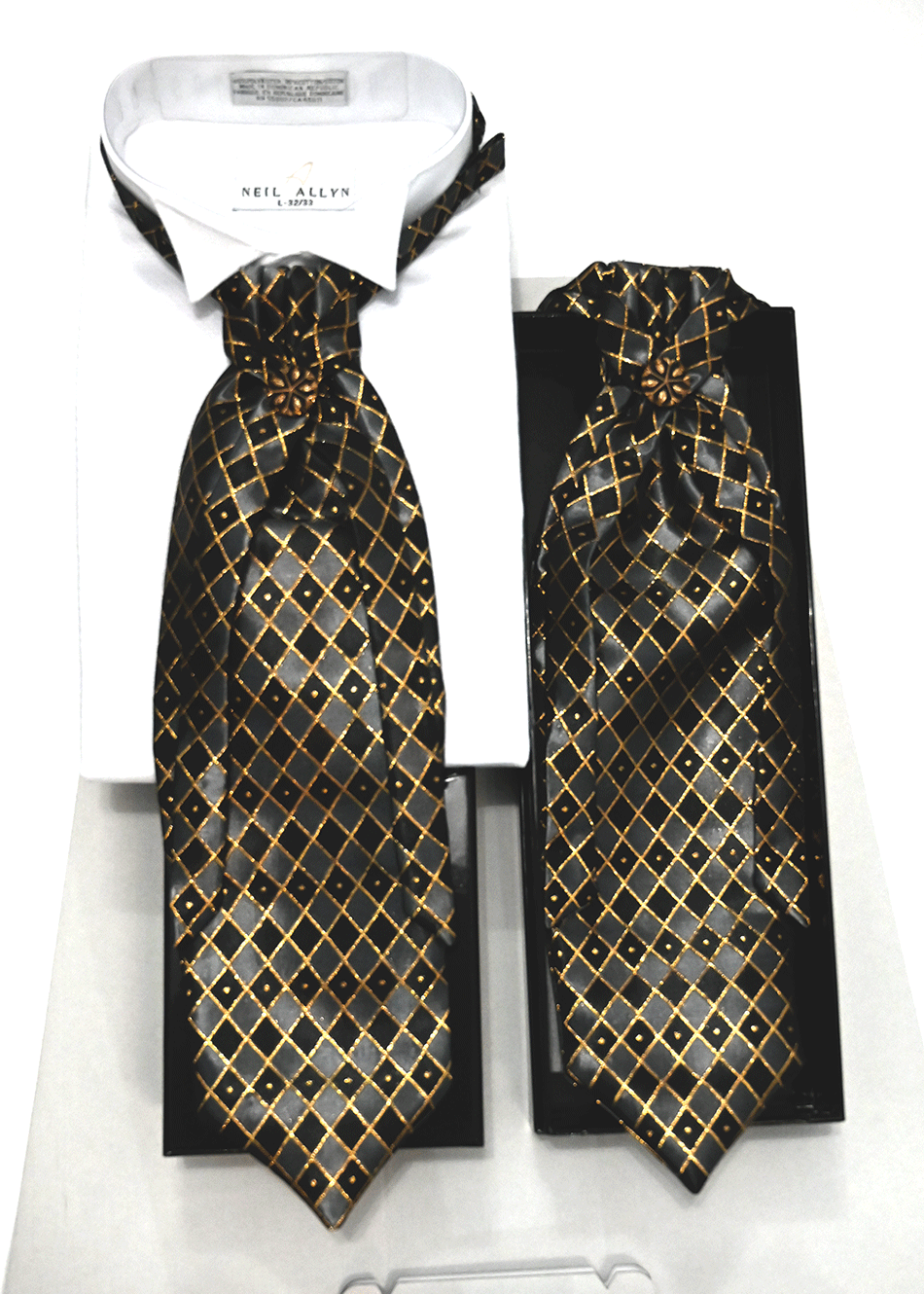 Wedding Groom's Ascot Tie Wedding Groom's Ascot Tie